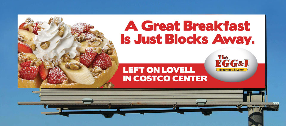 The Egg & I Restaurants Billboard